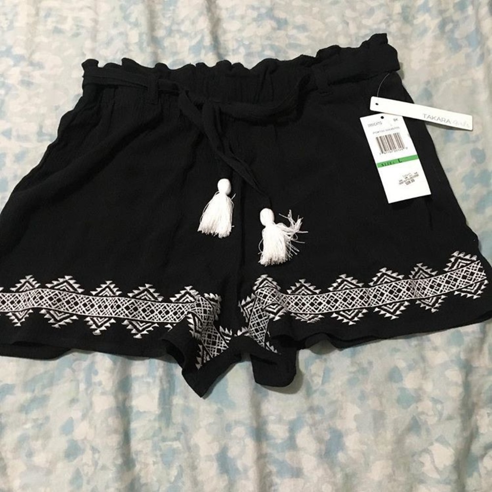 tie shorts